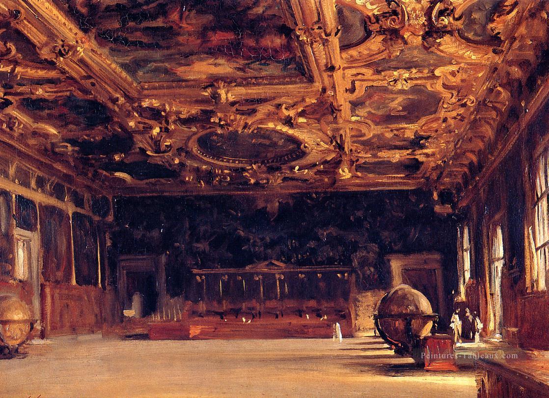 Intérieur du Palais des Doges John Singer Sargent Peintures à l'huile